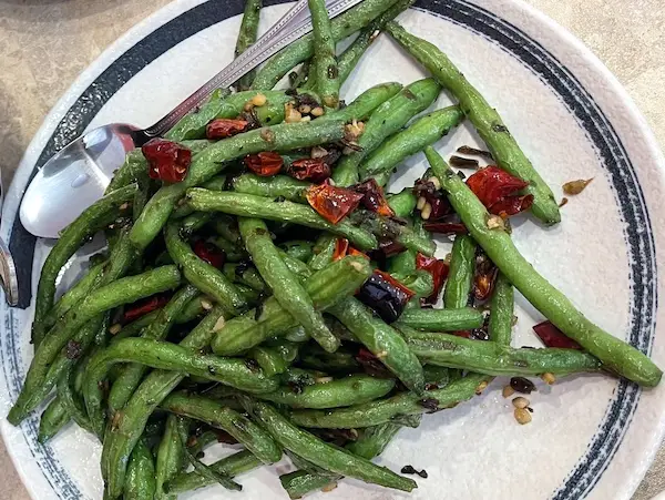 Dry Sauteed String Beans